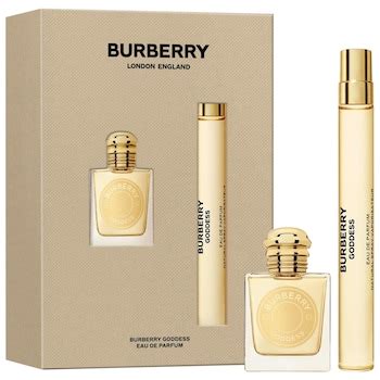 burberry set womens|burberry goddess gift set.